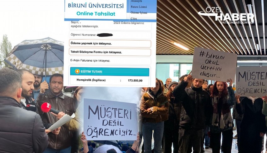 Öğrenciler yüzde 100'den fazla zamma isyan etti