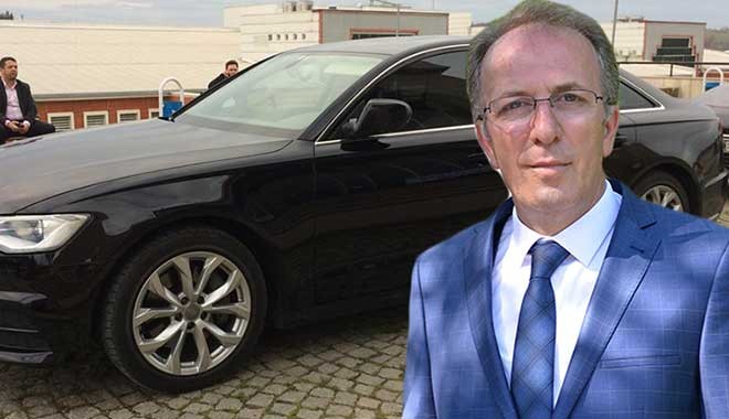 Rektörün 335 bin liraya kiraladığı zırhlı makam aracı..