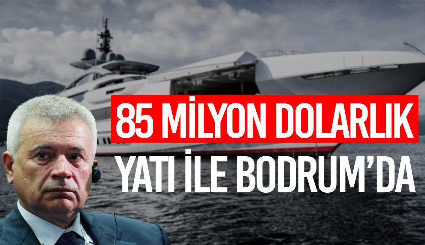 Rus oligark Alekperov, 85 milyon dolarlık lüks yatını Cennet Koyu'na demirledi