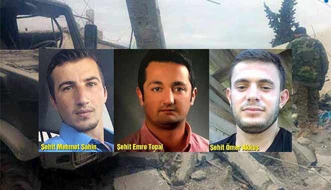 Rus uçakları askerlerimizi vurdu: 3 şehit, 11 yaralı