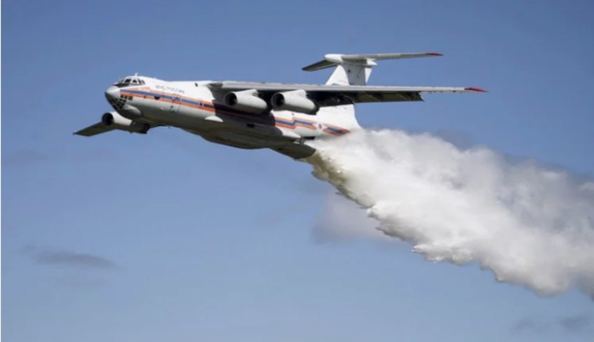 Rusya'dan yangın uçağı desteği