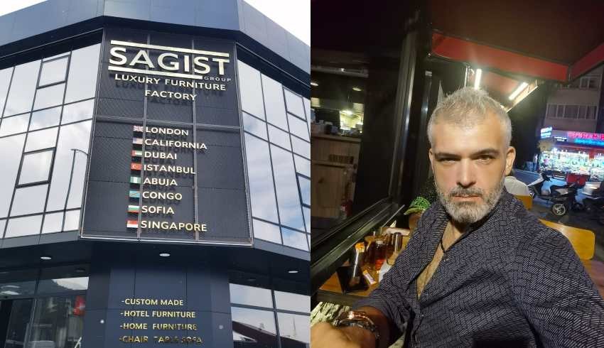 Sagist Grup Başkanı Metin Durmaz, Londra'da lüks tower projesinin mobilyalarını yapıyor