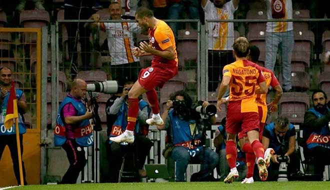 Şampiyonlar Ligi'nde Galatasaray, Lokomotiv Moskova'yı 3-0 mağlup etti