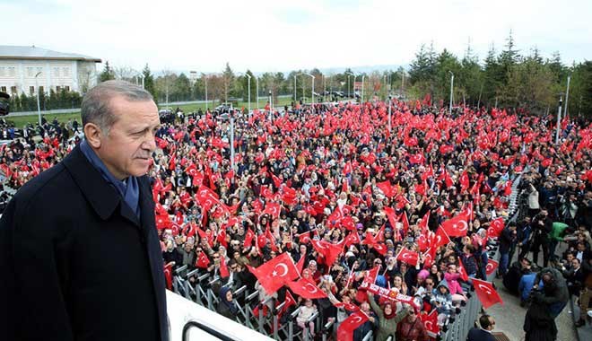 Saray'ın bahçesi ilk kez halka açıldı