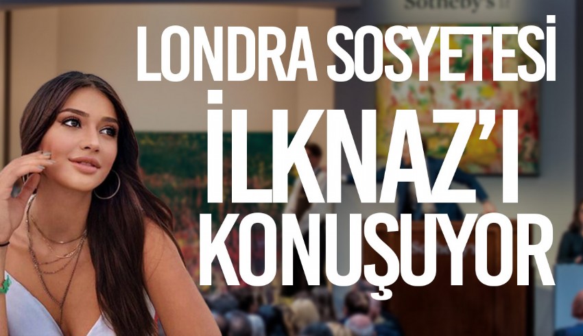 Selen Görgüzel'in kızı İlknaz Bektaş, Londra'daki müzayedede iki eseri 70 milyon TL'ye aldı, sosyete onu konuştu