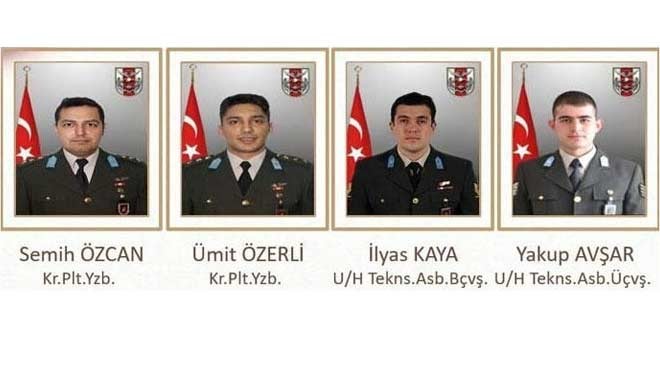 Sizi toprağa değil, yüreğimize gömdük! Şehit askerlerin isimleri belli oldu