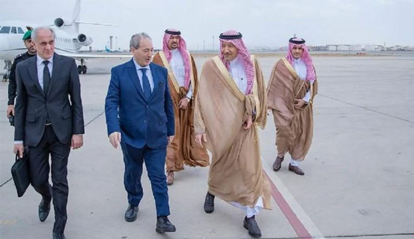 Suriye ile Arabistan arasında 11 yıl sonra bir ilk