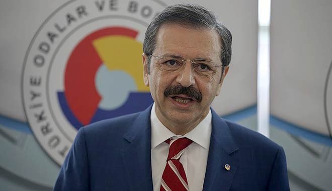 TOBB Başkanı Hisarcıklıoğlu'ndan Zeytin Dalı Harekatı'na destek
