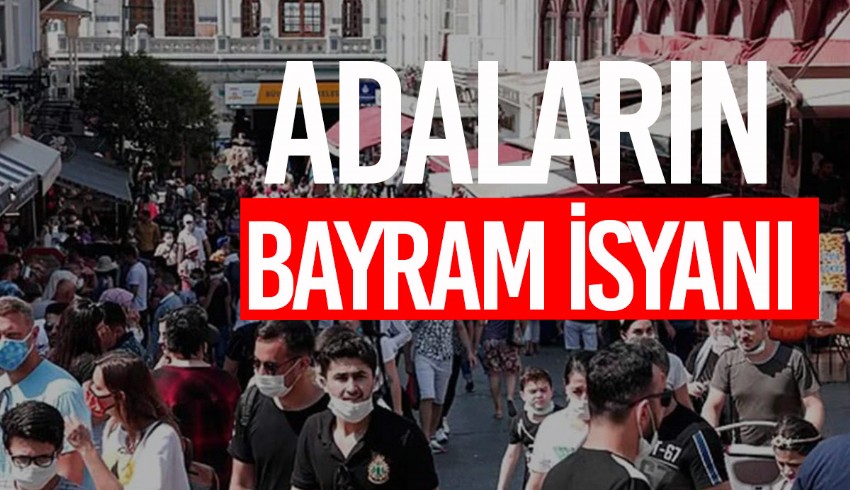 Tatili fırsat bilen İstanbullular Adalara akın etti, ada sakinleri durumdan şikayetçi