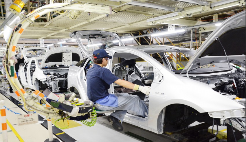 Toyota'nın Nisan ayı küresel üretimi, en yüksek seviyesini gördü