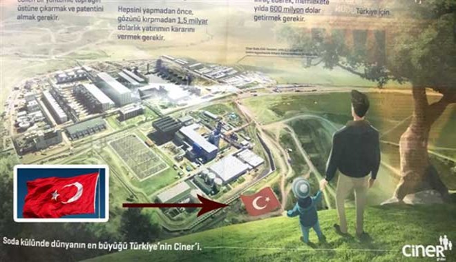 Turgay Ciner'den büyük yanlış: Ters bayrak