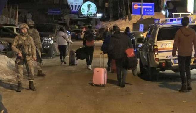 Uludağ'da cinayet! Tatilciler otelleri boşalttı