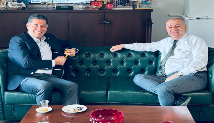 Ümit Özdağ ile Sinan Oğan bir araya geldi