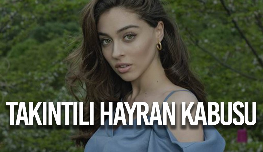 Ünlü oyuncu Cemre Baysel, kendisini cep telefonundan mesaj ve arayarak tehdit eden ''takıntılı hayranından'' şikayetçi oldu