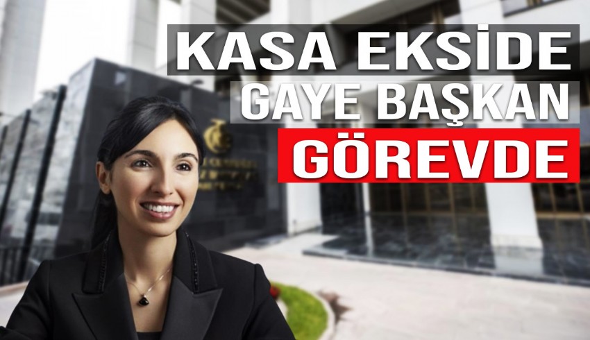 Hafize Gaye Erkan Merkez Bankası Başkanlığı görevini eksi 61 milyar dolarla devraldı