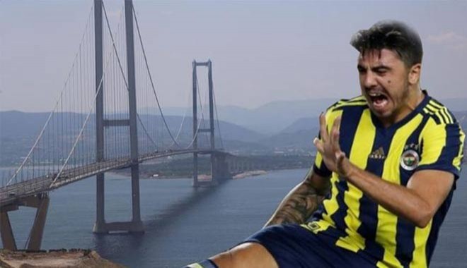 Zihnen kopmuş! "Ozan Tufan'ı Osmangazi Köprüsü yaktı"