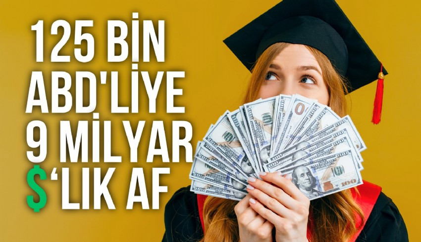 ABD Başkanı Joe Biden 125 bin öğrenciye verilen krediye af getirdi