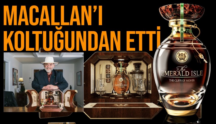 ABD’li koleksiyoner, 30 yıllık İrlanda viskisi The Emerald Isle'ı 2,8 milyon dolara, yani 85 milyon TL’ye, rekor fiyatla satın aldı