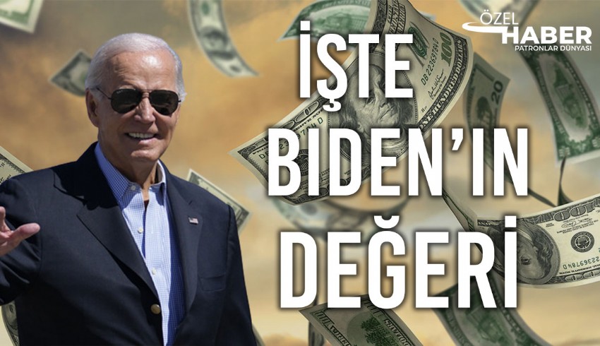 ABD'nin 80 yaşındaki başkanı Joe Biden... ABD Başkanı olmasının yanı sıra hatrı sayılır bir serveti var...