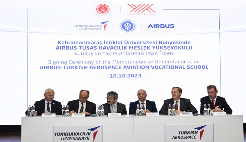 Airbus Kahramanmaraş'ta: TUSAŞ ile havacılık okulu kuruyor