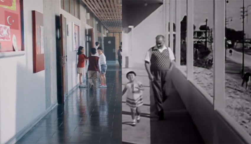 Akbank'tan Cumhuriyet'in 100. yılına özel Atatürk temalı reklam filmi