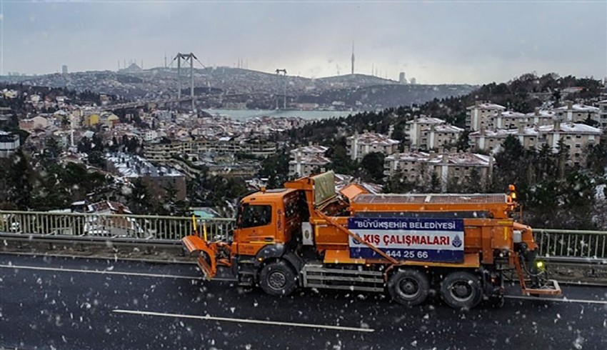 AKOM'dan İstanbul için gizli buzlanma uyarısı