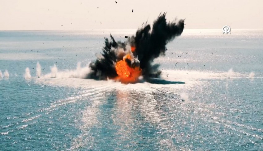 Albatros kamikaze İDA ilk hedefini böyle vurdu