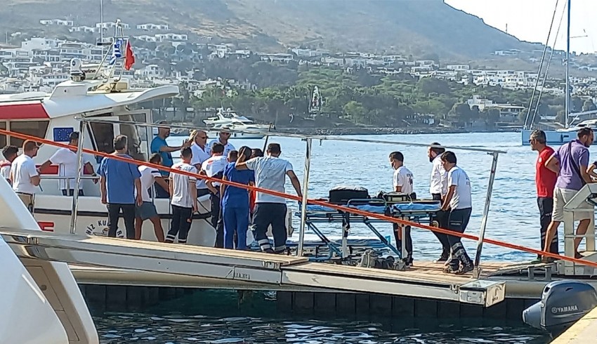 Ali Sabancı ve Vuslat Doğan Sabancı'nın Bodrum'a getirilme görüntüleri ortaya çıktı