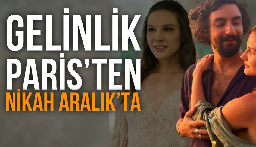 Alina Boz ve Umut Evirgen çifti düğün hazırlıklıklarına devam ediyor... Alina gelinliğini Paris'ten seçti