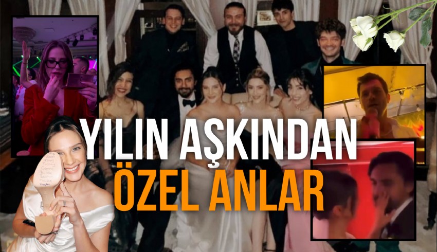 Alina Boz ve Umut Evirgen dün akşam evlendi... Evirgen gözyaşlarını tutamazken, Kıvanç Tatlıtuğ çifte şarkı söyledi... Evirgen'in eski sevgilisi Serenay Sarıkaya'dan göndermeli paylaşım geldi...