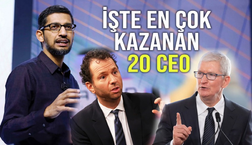 Amerika’nın en çok para kazanan CEO’ları belli oldu!