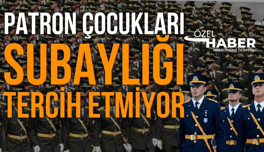 Araştırmalar Türkiye’de subaylığın geçmişten beri yüksek gelirli ailelerin çocuklarınca tercih edilmediğini gösteriyor