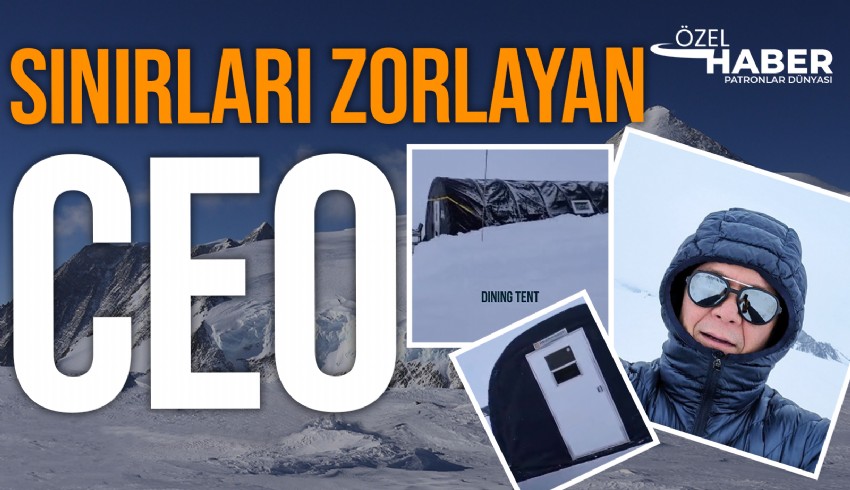 Arçelik'in CEO'su Hakan Bulgurlu, Antarktika'nın dondurucu dağı Vinson'a tırmanıyor
