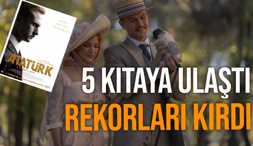 Atatürk 1881-1919 filmi farklı kıtalarda da vizyona girmeye devam ediyor