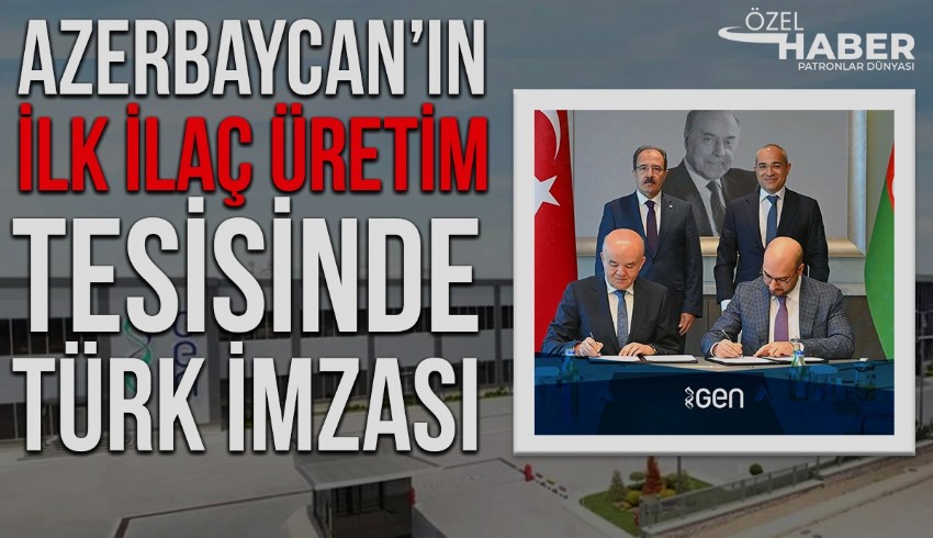 Azerbaycan'ın ilk ilaç üretim tesisini Türk firma kuracak