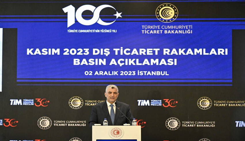 Bakan Bolat: Kasımda ihracat 23 milyar dolarla rekor kırdı