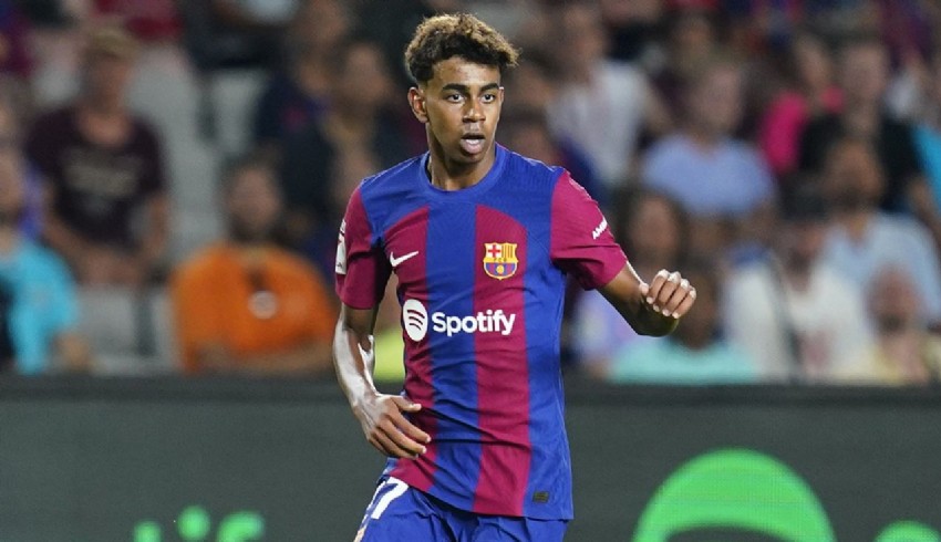 Barcelona'nın yeni gözdesi: Lamine Yamal