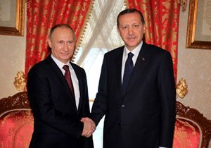 Erdoğan-Putin görüşmesi başladı