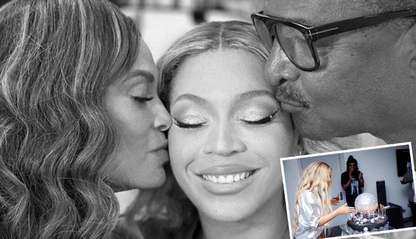 Beyonce'den doğum günü pozları