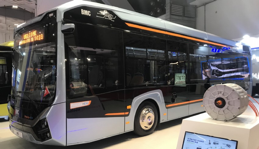 BMC'nin otobüsü ASELSAN ile elektriklendi