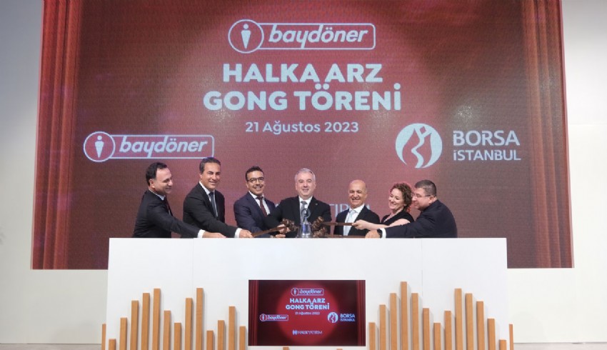 Borsa İstanbul'da gong Baydöner için çaldı