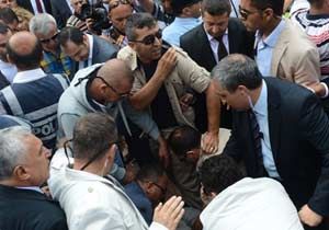 Bozdağ'a Hacıbektaş'ta yumruklu saldırı
