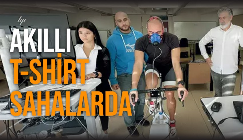 Bu tişört çok akıllı... Nabız ölçüyor adım sayıyor