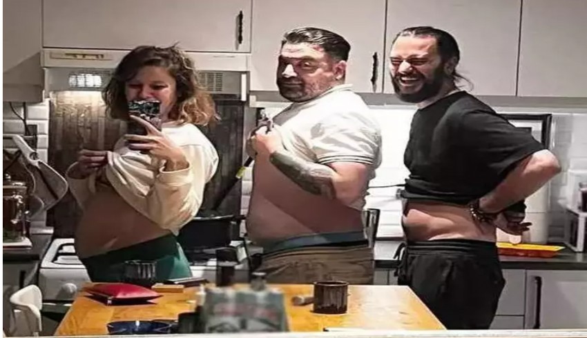 Burcu Biricik'ten hamilelik pozları geldi