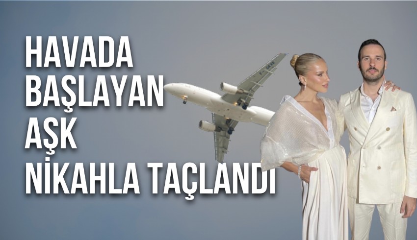 Burcu Esmersoy ve Nazım Akmandil İtalya'da evlendi