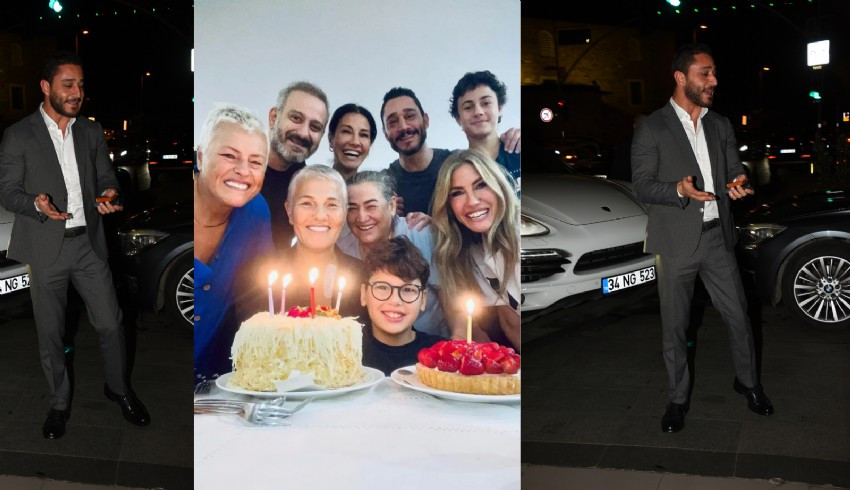 Çağla Şikel'in yeni avukat aşkı Nail Gönenli'nin Rumeli Hisarı'nda balık keyfi