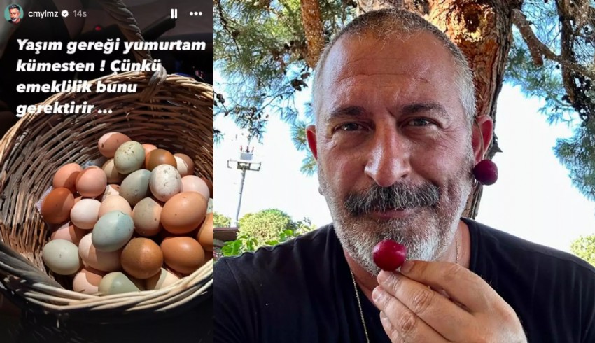 Cem Yılmaz'dan 'tek sepetteki yumurta' paylaşımı