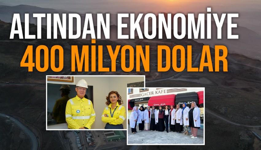Centerra Gold’un Türkiye Ülke Müdürü David Bickford, Türkiye’de altının ekonomiye katkısının yıllık 400 milyon doların üzerinde olduğunu söyledi.
