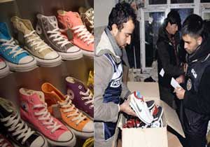 Sahte ayakkabı çetesine Converse'den transfer