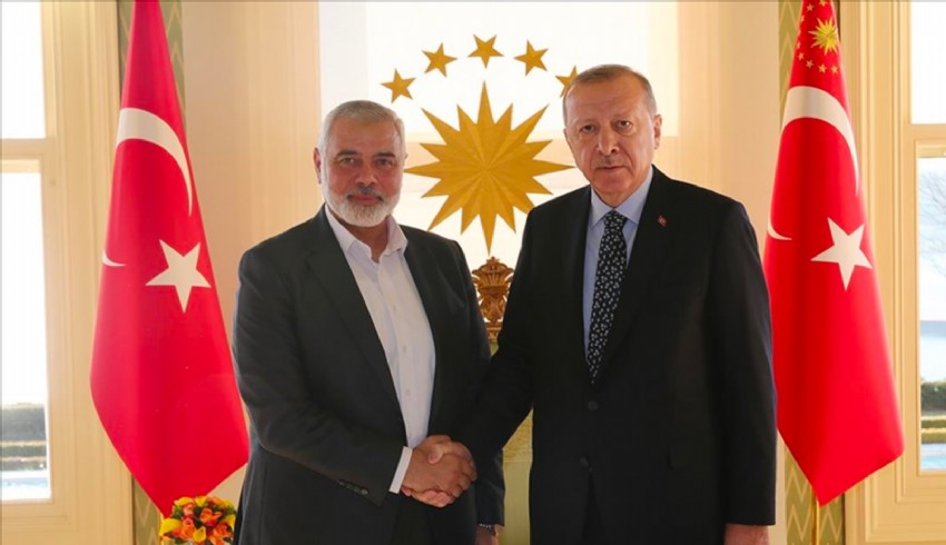 Cumhurbaşkanı Erdoğan, Heniyye ile görüştü